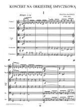 Bacewicz - Concerto for String Orchestra sheet music, full score and orchestral parts