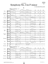 Vaughan Williams Symphony No.4 Full Score and Set of Parts