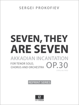 Prokofiev: Seven, They Are Seven Op.30 Score and Parts