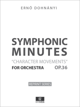 Dohnányi: Symphonic Minutes Op.36 score and parts