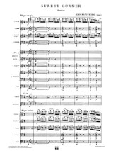 Rawsthorne: Street Corner Overture full score, orchestral parts, sheet music