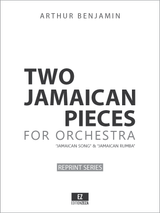 Benjamin Two Jamaican Pieces full score, orchestral parts, sheet music Benjamin Two Jamaican Pieces full score, orchestral parts, sheet music