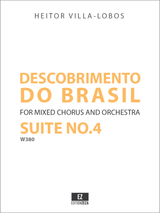 Villa-Lobos Discovery of Brazil Suite No.4 full score, orchestral parts, sheet music, spartiti Villa-Lobos Discovery of Brazil Suite No.4 full score, orchestral parts, sheet music, spartiti