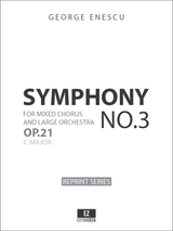 Enescu: Symphony No.3 Op.21 full score, sheet music, orchestra parts Enescu: Symphony No.3 Op.21 full score, sheet music, orchestra parts