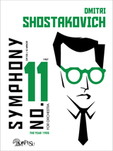 Shostakovich: Symphony No.11 Op.103 full score, orchestra parts, sheet music
