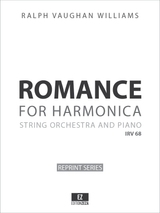 Vaughan Williams Romance for Harmonica conductor's score, sheet music, orchestral parts, harmonica score