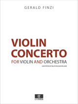 Finzi Violin Concerto conductor's score, sheet music, orchestral parts