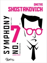 Shostakovich Symphony No.7 conductor's score, orchestral parts, sheet music, partition, partituri