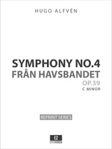 Hugo Alfven Symphony No.4 full score, orchestral parts, sheet music, partituri, partition