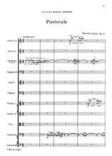 Fartein Valen Pastorale full score, spartiti, partition