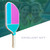 Purple Color-Blocked Paddle Purple Color-Blocked Paddle