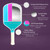 Purple Color-Blocked Paddle Purple Color-Blocked Paddle
