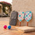Checkered Pickleball Set