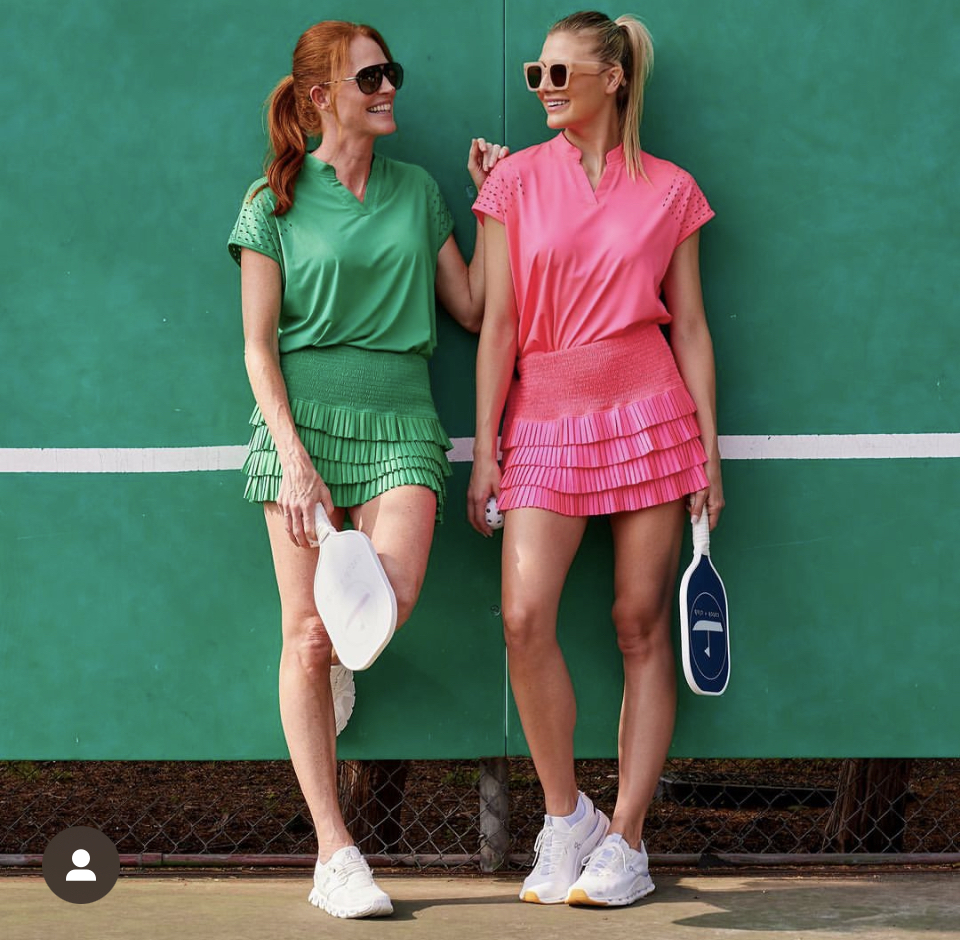 Two Pickleball Women