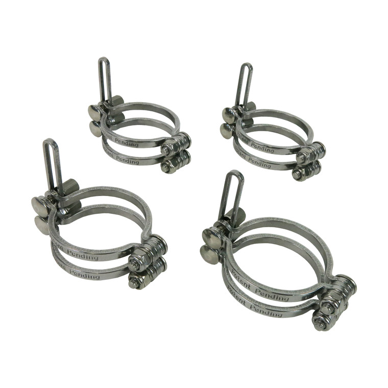 1-3/4" OD Tack Welding Clamps - Set of 4