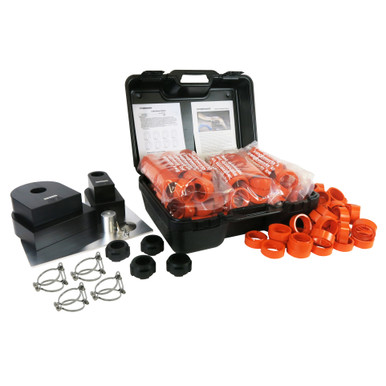 2-1/4" OD Basic Exhaust Header Modeling Set, 124 Pieces