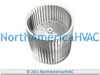 Universal Furnace Squirrel Cage Blower Wheel 10.5 x 8 x .5 Clockwise Convex