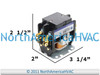 Contactor Relay Replaces Goodman Janitrol Amana 45DG10AJA784R