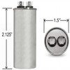 ClimaTek Round Single Run Capacitor 10 MFD 370 440 VAC Volt Replaces Supco CR10x370R