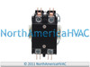 Double 2 Pole 40 Amp Condenser Contactor Relay 120 Volt Coil Replaces Siemens Furnas GE 61356 45GG20AF