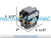 Double 2 Pole 30 Amp 120 volt Contactor Relay Replaces Siemens Furnas GE 61411 42AF15AF