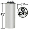 ClimaTek 45/5 uf 440 Volt Capacitor Fits Lennox Armstrong Ducane Fits R100335-12 100335-12