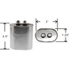 CPT00281 CPT00317 - ClimaTek 5 uf MFD 370 Volt Capacitor Fits Trane American Standard