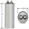 58W04 58W0401 R3923D028 - ClimaTek 20 uf MFD 370 Volt Capacitor Fits Lennox Armstrong Ducane