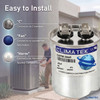 RA2000/44-256 - 25 uf MFD 440 Volt ClimaTek Capacitor Replaces Amrad
