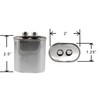 Climatek Motor Run Capacitor 7.5 uF MFD 440 Volt Oval Fits Supco CR7.5X370