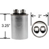 Climatek Motor Run Capacitor 35 uF MFD 440 Volt Round Fits Proline C3RS35