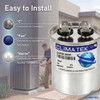 Climatek Motor Run Capacitor 30 uF MFD 440 Volt Round Fits GE Genteq 97F9635BZ3