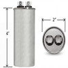 Climatek Motor Run Capacitor 40 uF MFD 440 Volt Round Fits York 024-20073-700