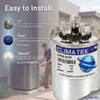 ClimaTek Round Dual Capacitor Replaces Mars Mars2 Jard 12708 12208  - 20 + 10 uf MFD 370 440 Volt VAC