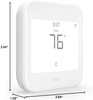 OEM TE101WA Cielo Smart Thermostat ECO (White) 4 Heat / 2 Cool, Free C-Wire Adapter, Not for Mini Splits