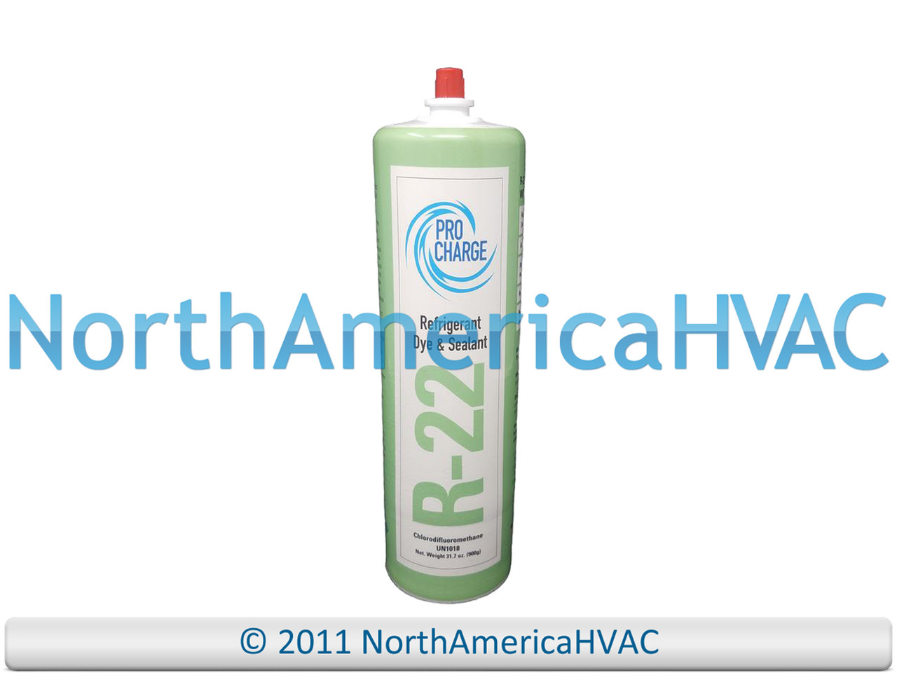 Pro Charge Refrigerant with UV Dye & Leak Sealant Gauge Included R410A