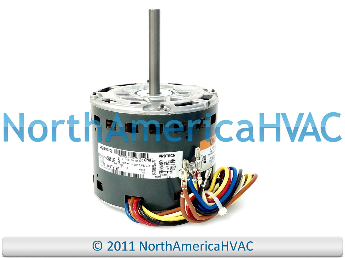 Rheem Ruud Weather King Corsaire 1/2 HP 115v Furnace Blower Motor  51-24070-02 - North America HVAC