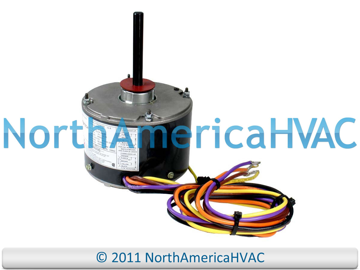 Rheem RUUD Corsaire Weather King Condenser FAN MOTOR 1/5 HP 230v  51-21854-02 - North America HVAC