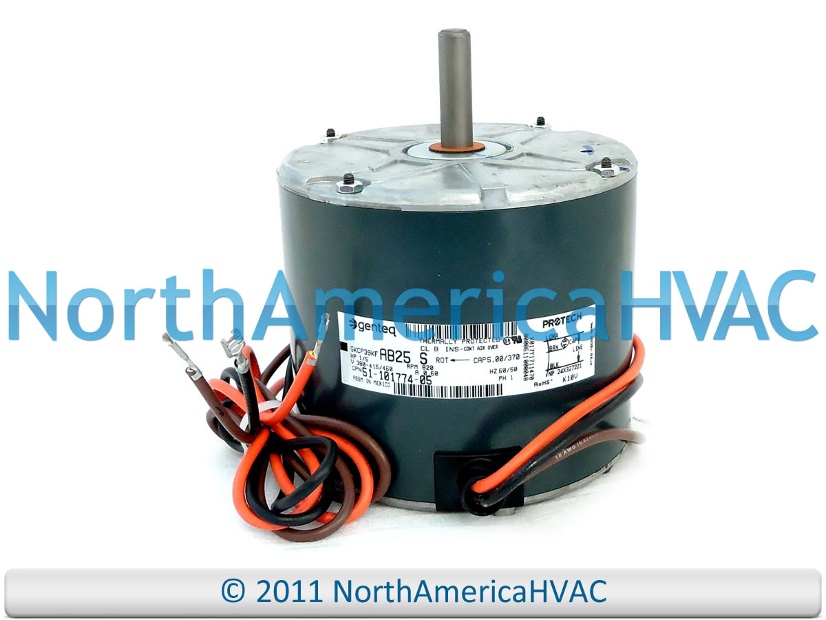 Rheem Ruud Condenser Fan Motor 1 10 Hp 51 102008 05 North America Hvac