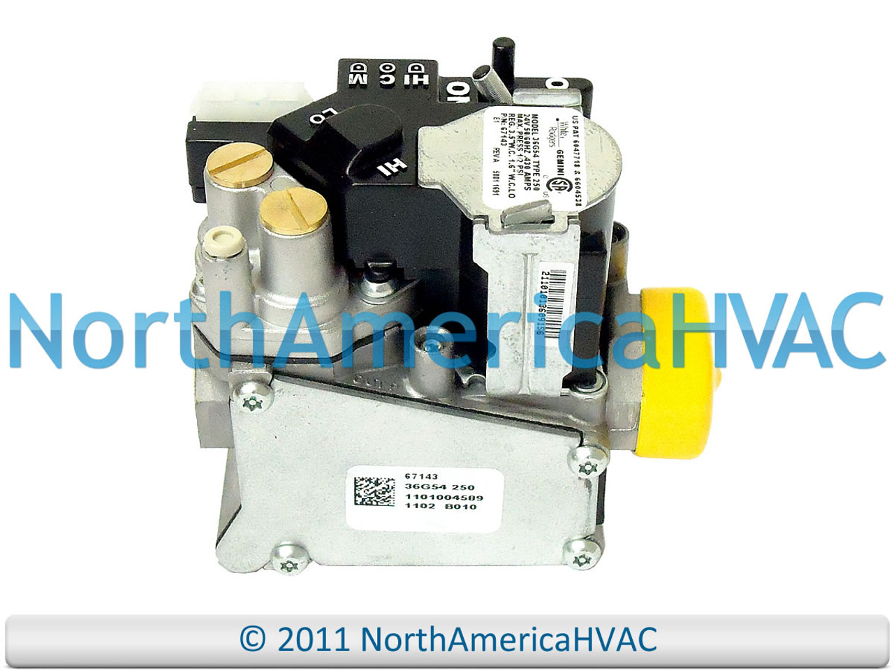 OEM Upgraded Replacement for Luxaire Furnace Gas Valve 025-30888-000 
