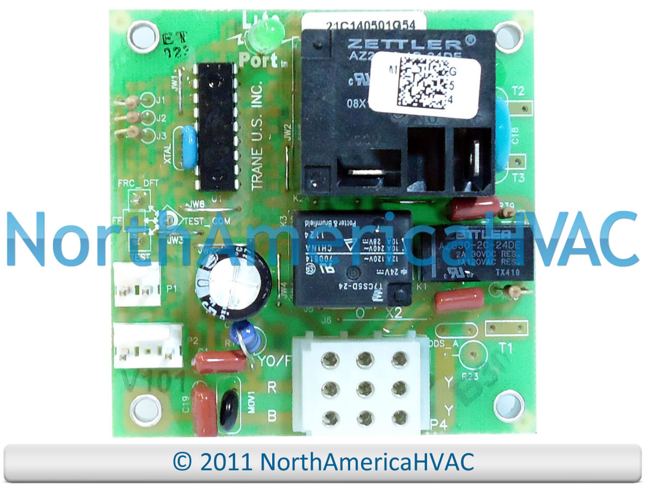 American Standard Trane Fan Circuit Control Board C800796p01 Cnt03600 For Sale Online Ebay