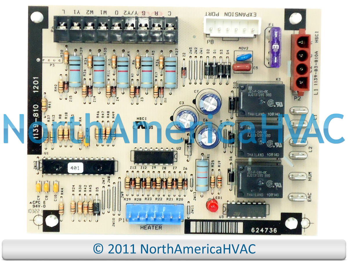 Oem Nordyne Tappan Maytag Miller Furnace Control Circuit Board 624736 624736r North America Hvac