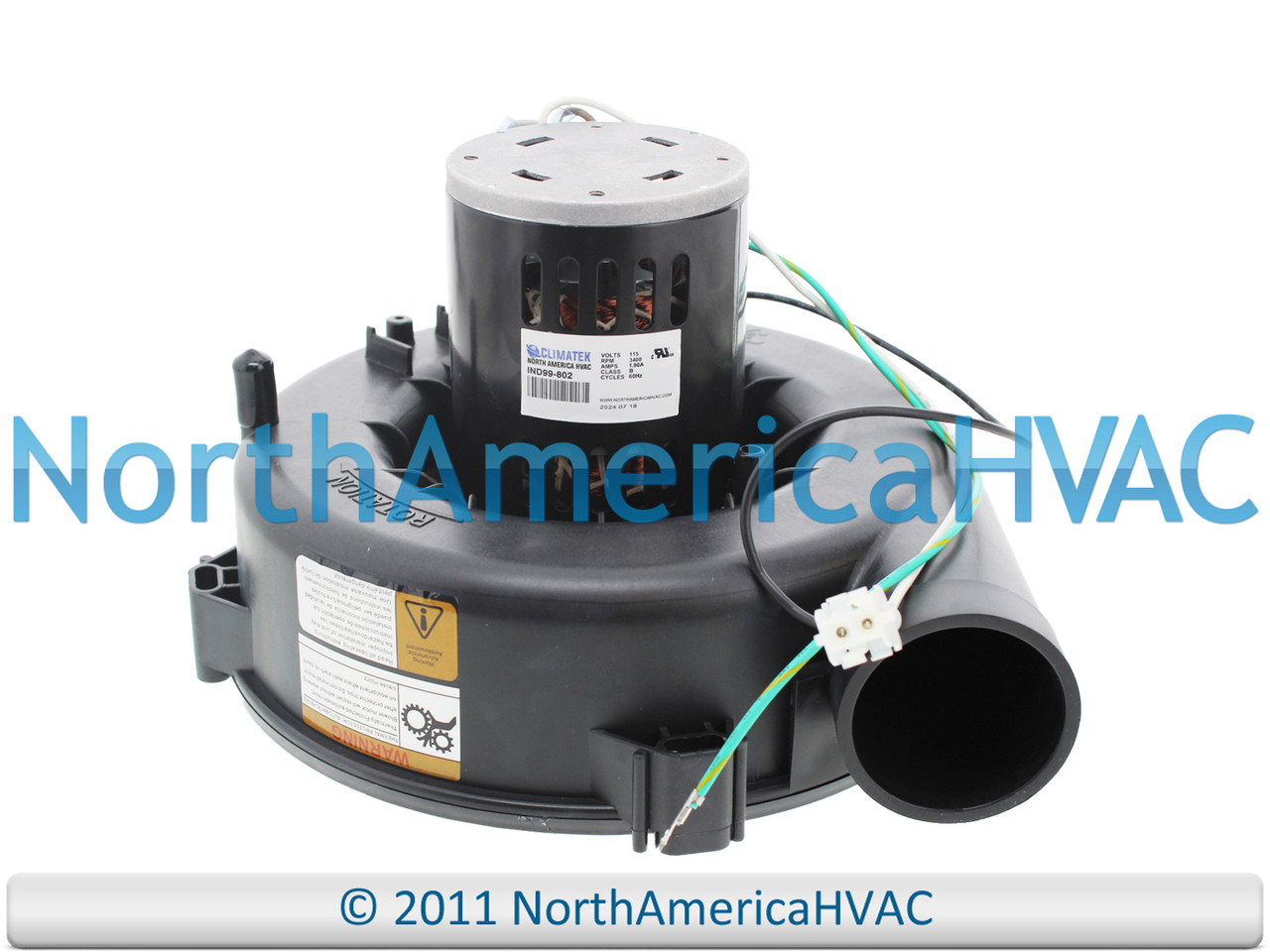 Furnace Exhaust Inducer Motor Fits Lennox Armstrong Ducane R46087