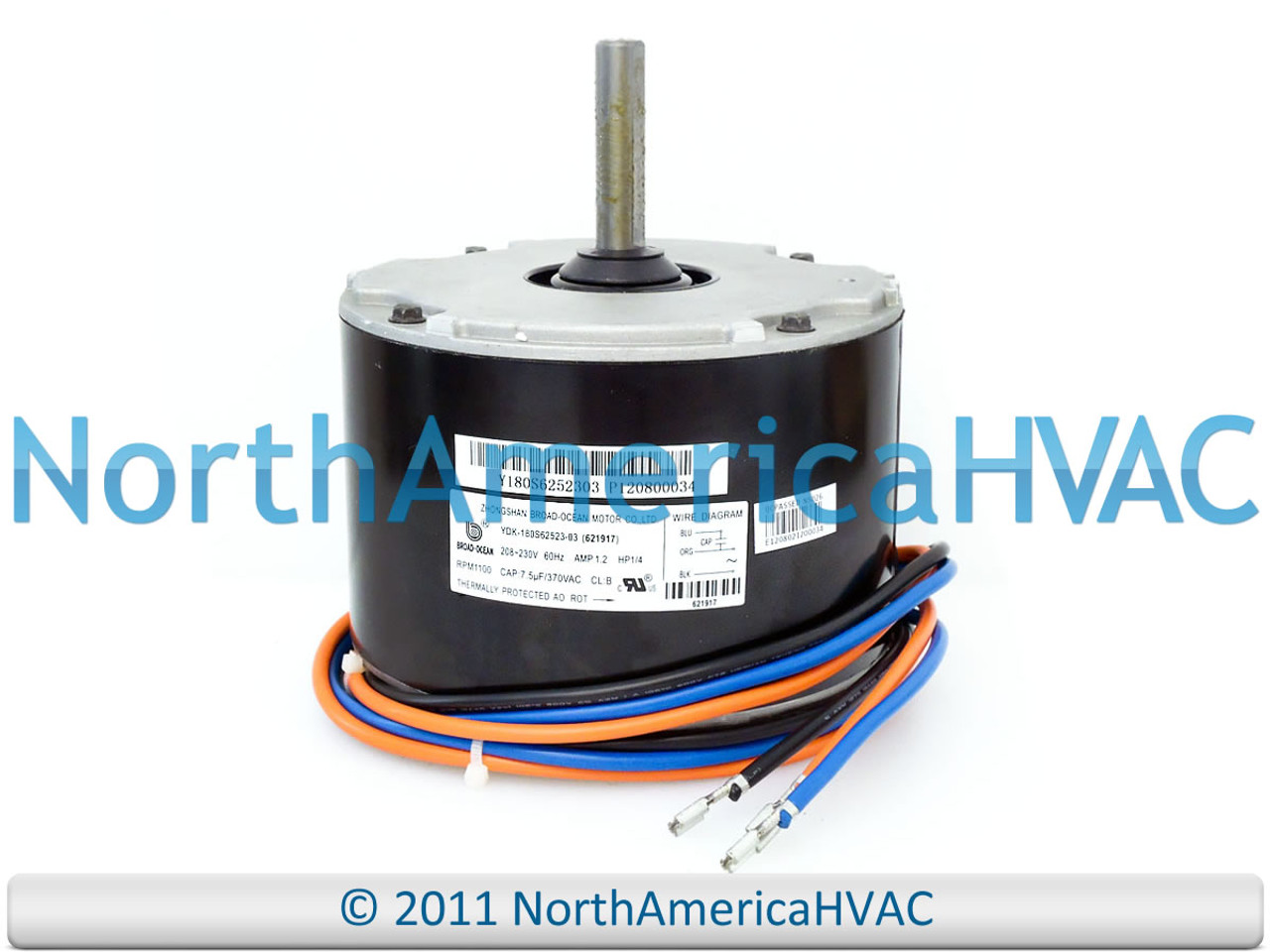 Oem Intertherm Miller Nordyne Condenser Fan Motor 1 4 Hp 208 230v 621917 6219170 North America Hvac