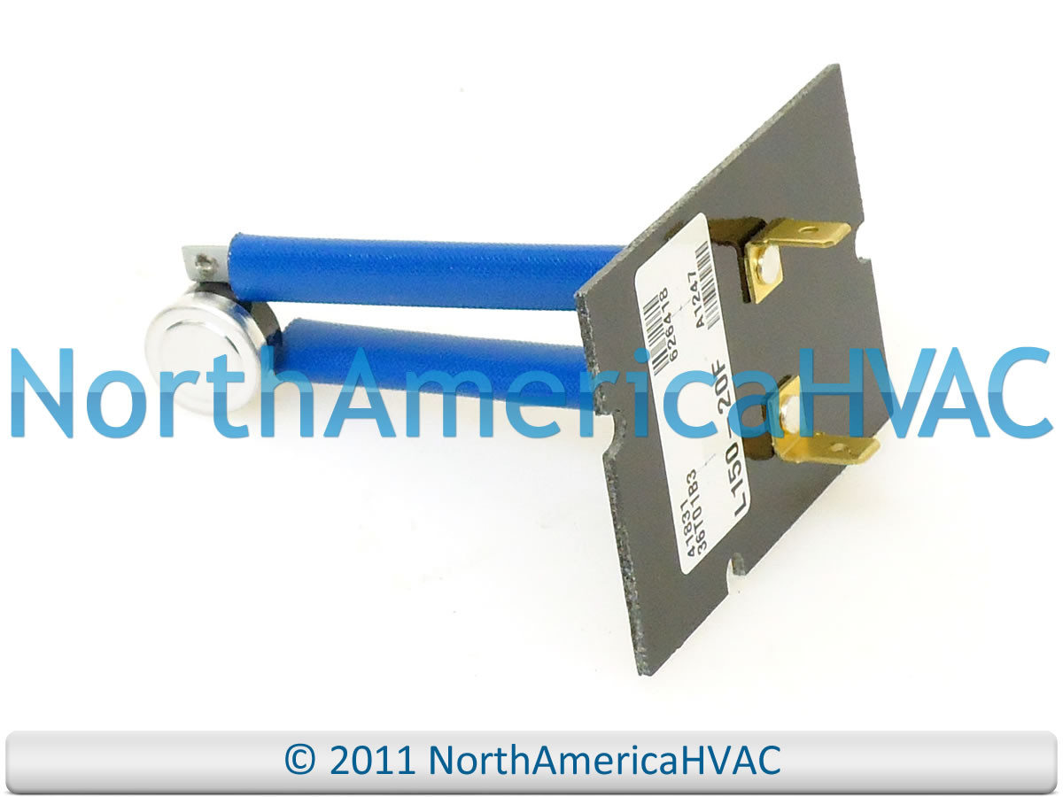 Nordyne Intertherm Miller Tappan Furnace 3 Limit Switch L150 20f 626418 6264180 North America Hvac