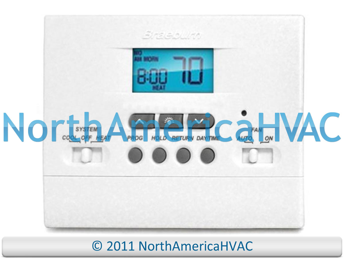 NEW Braeburn 2000 DIGITAL 5/2 PROGRAMMABLE THERMOSTAT 1H/1C Heat