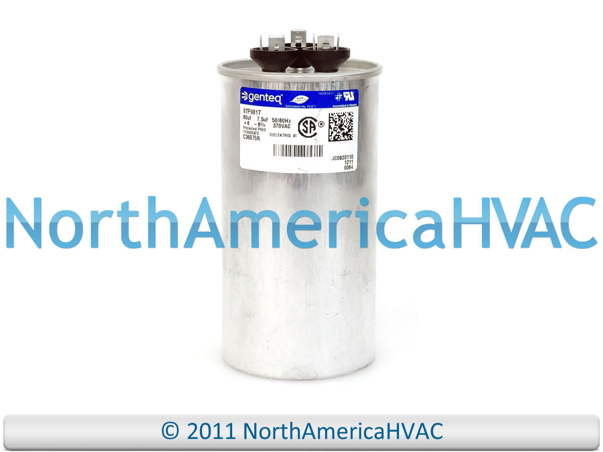 Capcom Capacitor uf 370 Volt fits Intertherm Nordyne Miller