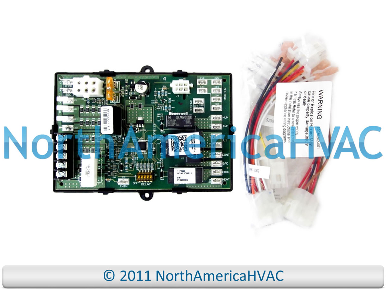 Honeywell Furnace Control Circuit Board St9120u 1011 North America Hvac