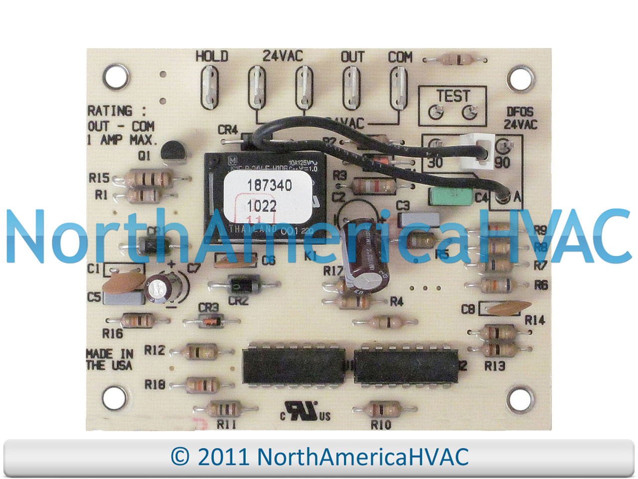 Heat Pump Defrost Control Circuit Board Replaces Goodman Amana