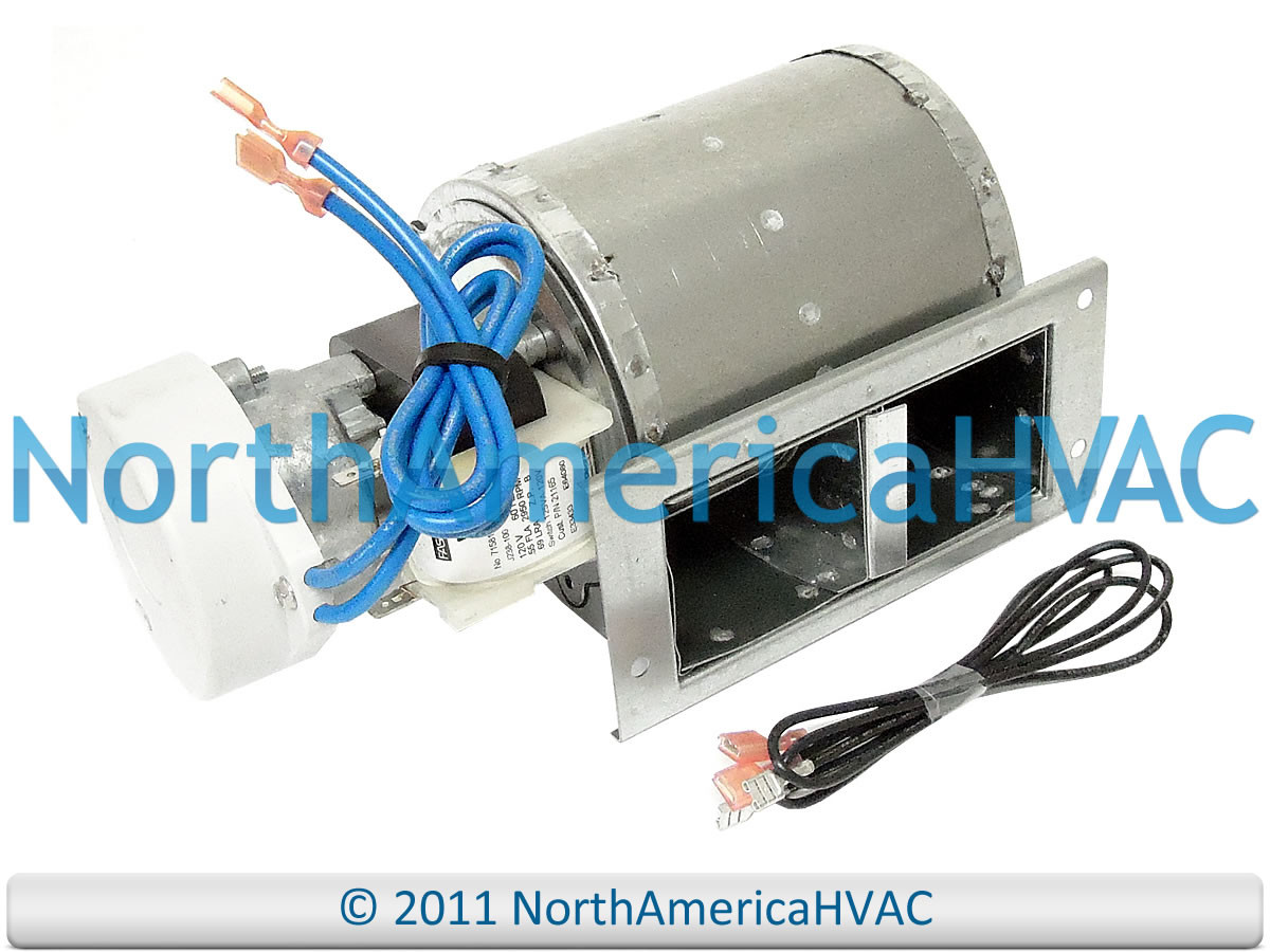 OEM York Coleman Luxaire Mobile Furnace Exhaust Inducer Motor Replaces  7990-317 - North America HVAC